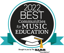 2022 Best Communities for Music Education logo