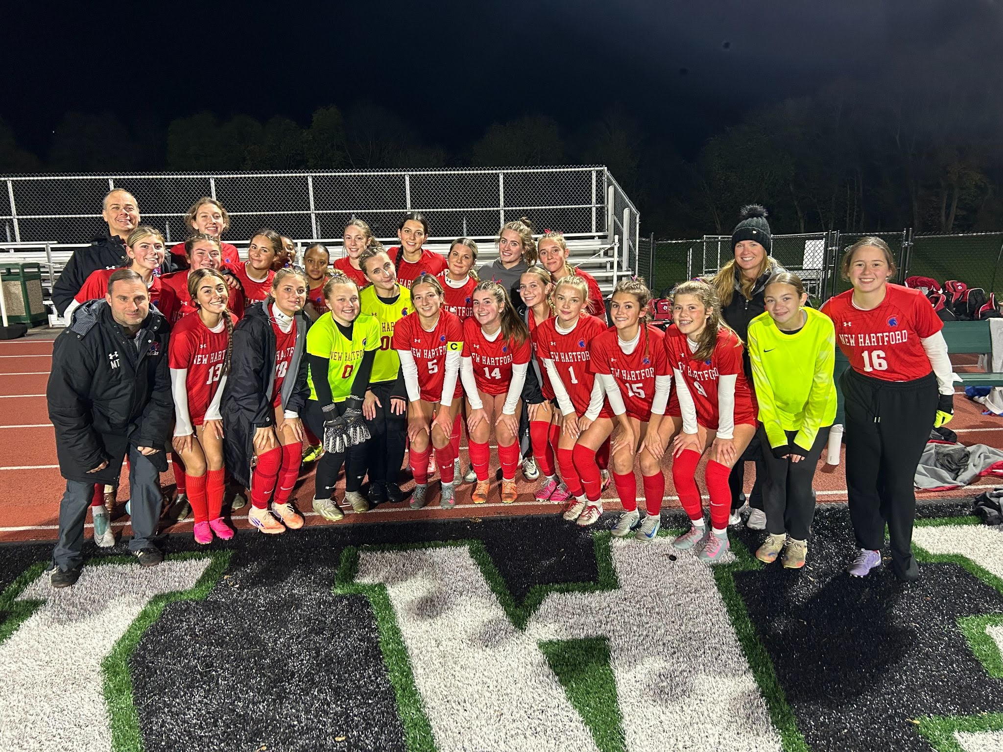 New Hartford Girls Soccer Team