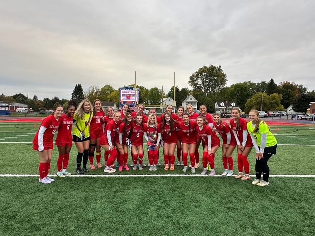 New Hartford CSD Girl's Soccer Team