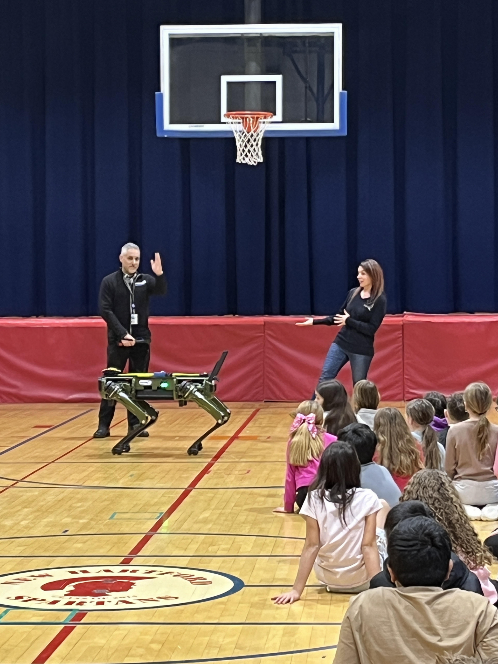 Fluffy Visits Hughes