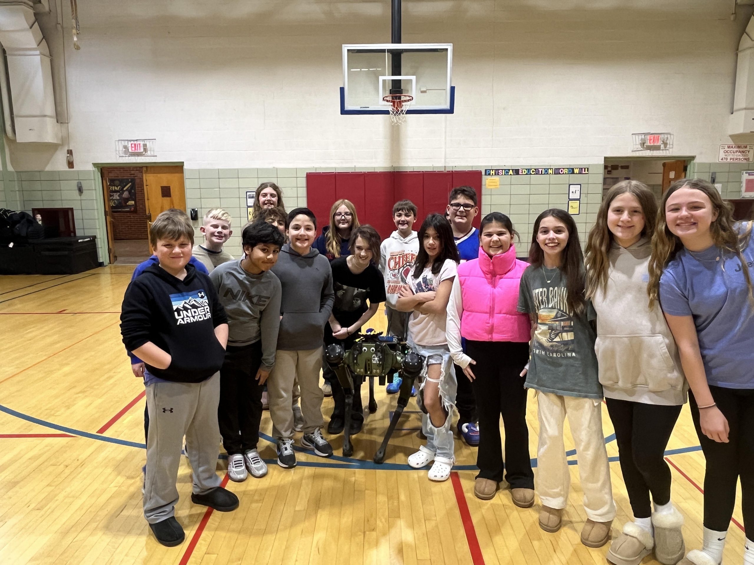 Fluffy Visits Hughes