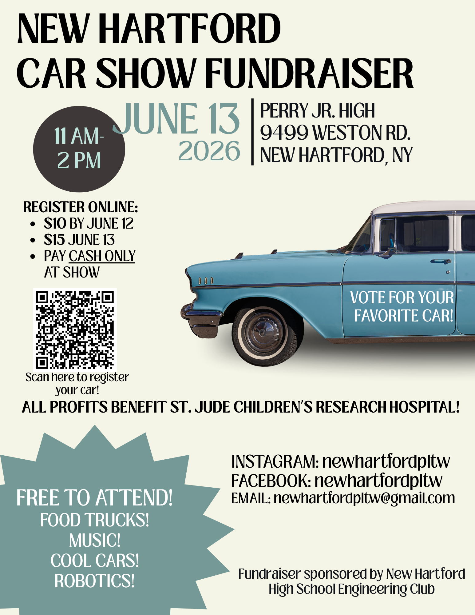 New Hartford Car Show Funraiser