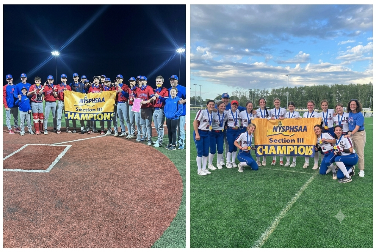 New Hartford Softball and Baseball Teams Advance To Regional Finals