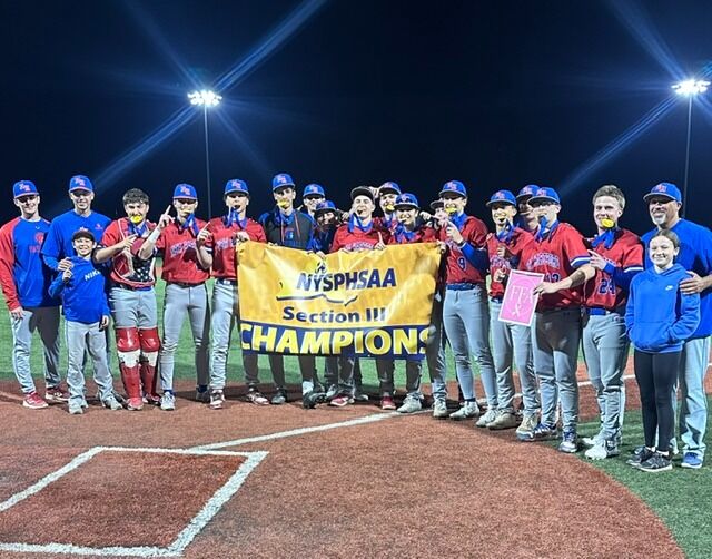 New Hartford Baseball Team Crowned Section III Class A Championship